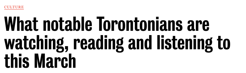 Toronto Life screenshot